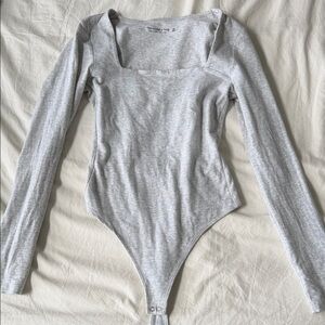 Soft A&F Collection Square neck bodysuit